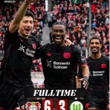 Bayer 04 Leverkusen 6-3 VfL Wolfsburg